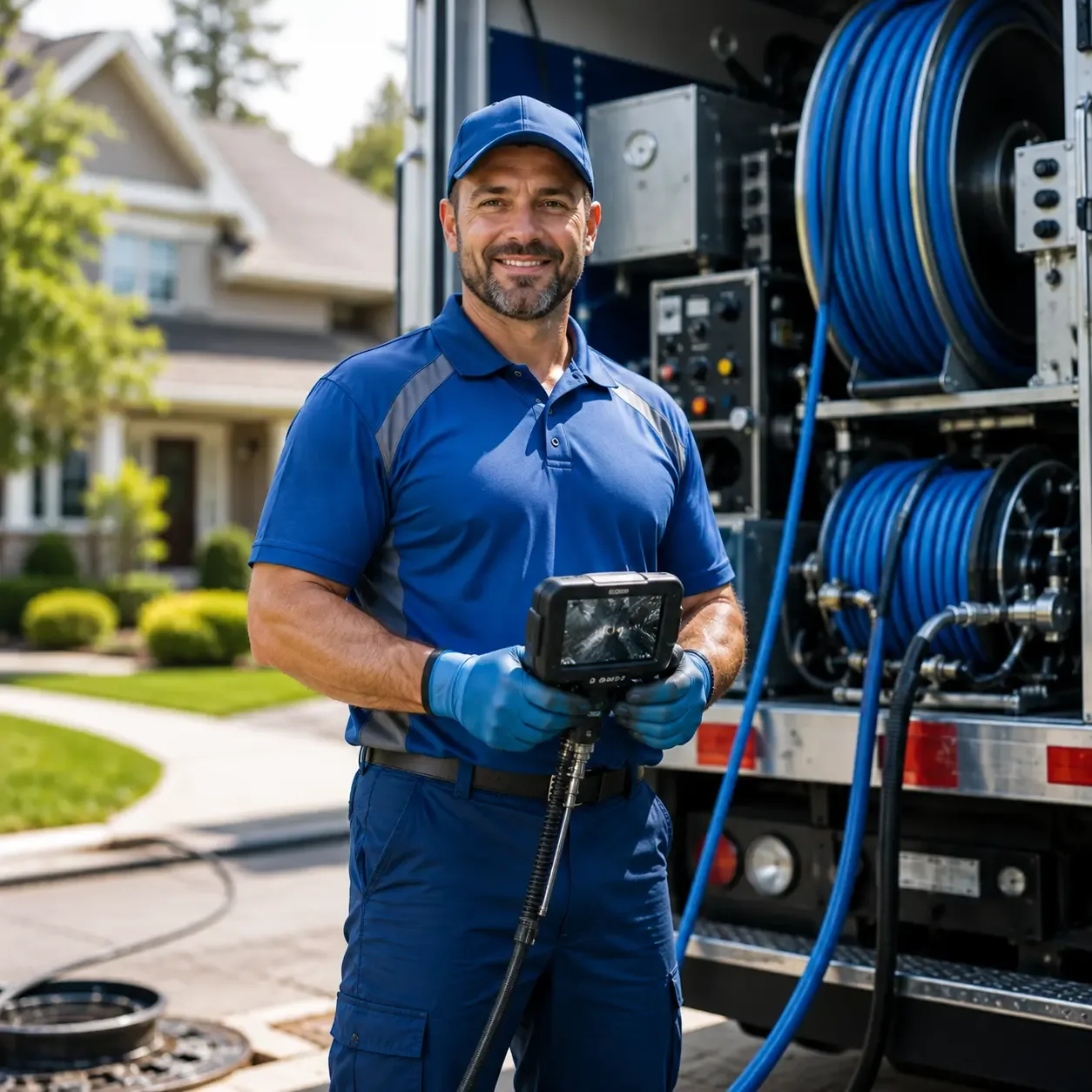 Local outdoor drain cleaning specialists in Chilo, OH